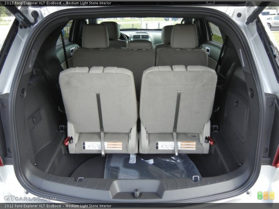 Medium Light Stone Interior Trunk for the 2012 Ford Explorer XLT EcoBoost #56887312