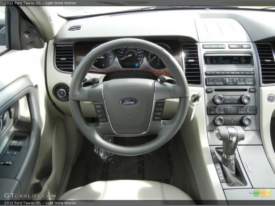 Light Stone Interior Dashboard for the 2012 Ford Taurus SEL #56887396