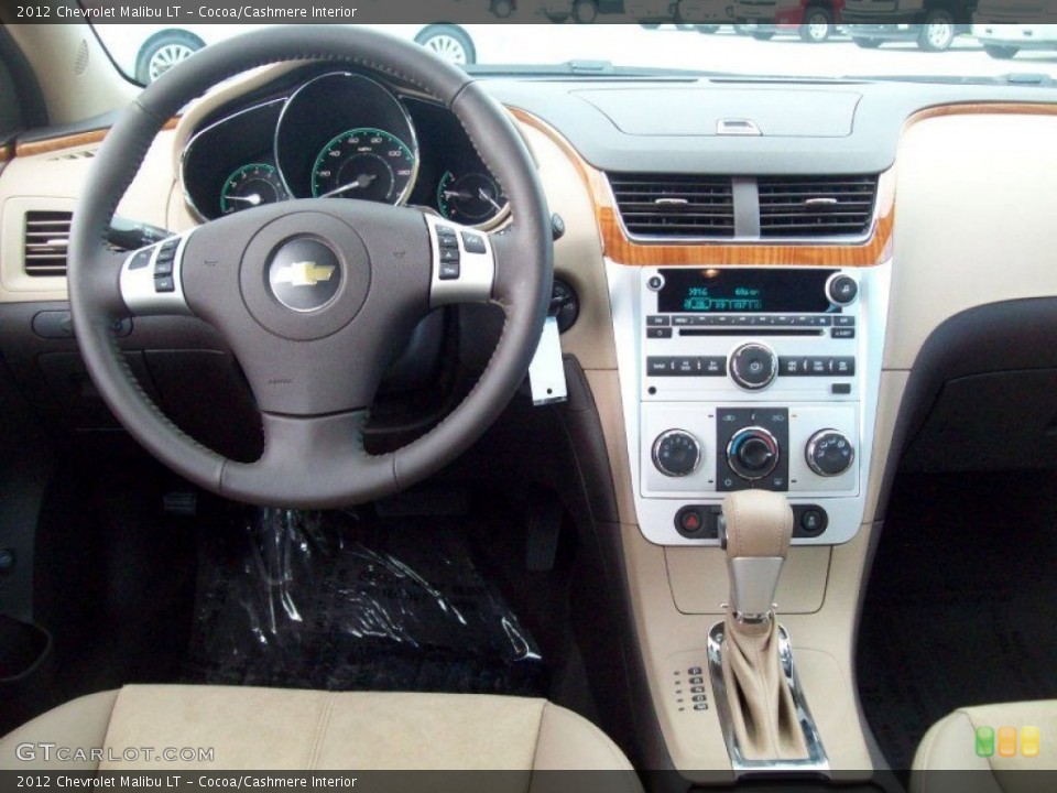 Cocoa/Cashmere Interior Dashboard for the 2012 Chevrolet Malibu LT #56887824