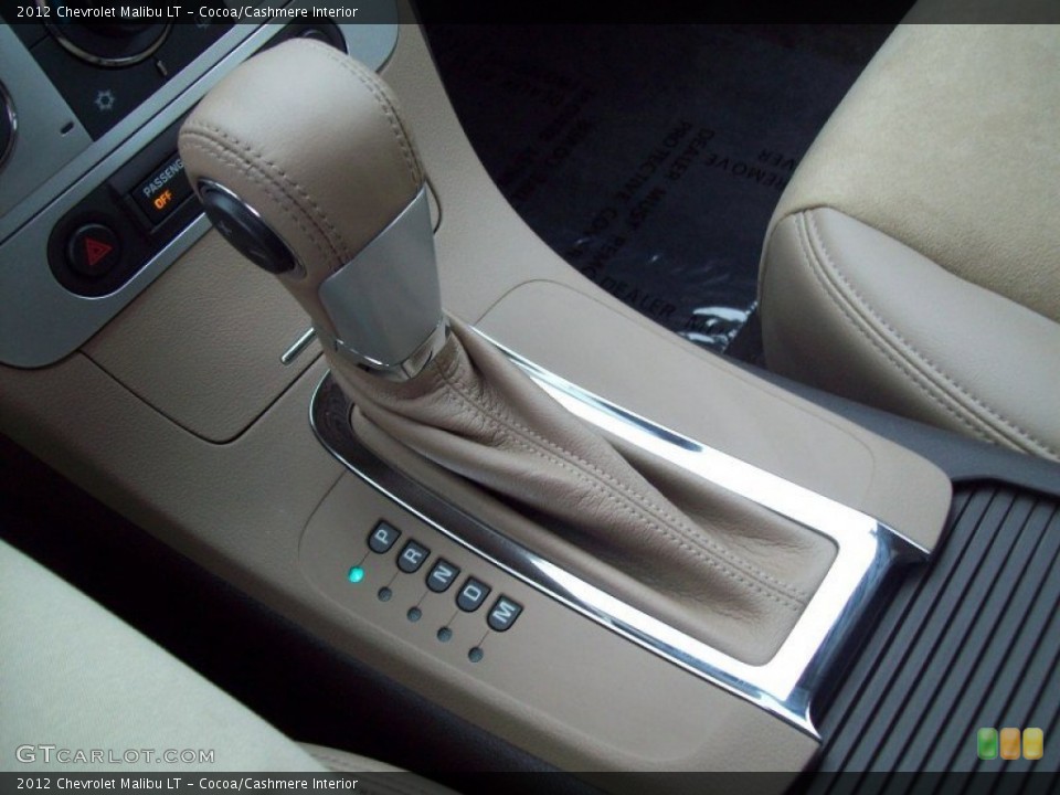 Cocoa/Cashmere Interior Transmission for the 2012 Chevrolet Malibu LT #56887840