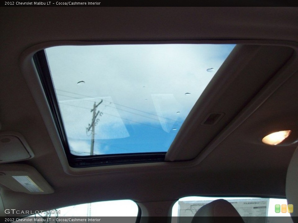 Cocoa/Cashmere Interior Sunroof for the 2012 Chevrolet Malibu LT #56887984