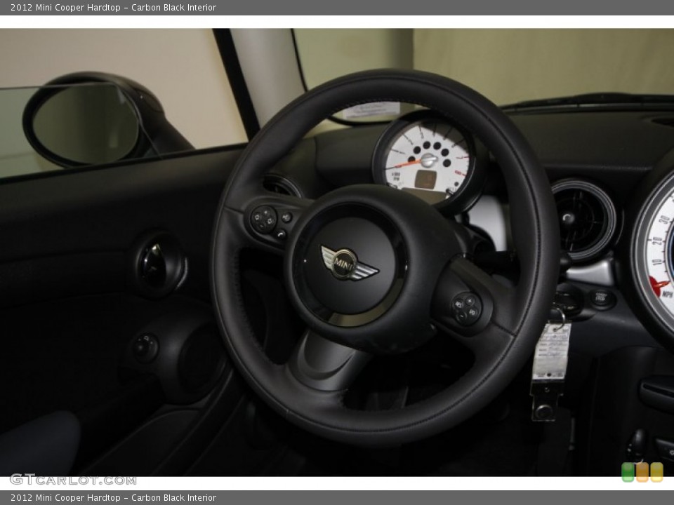 Carbon Black Interior Steering Wheel for the 2012 Mini Cooper Hardtop #56892265