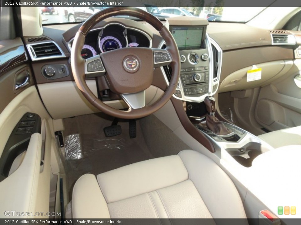 Shale/Brownstone Interior Prime Interior for the 2012 Cadillac SRX Performance AWD #56892625