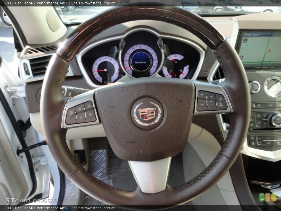Shale/Brownstone Interior Steering Wheel for the 2012 Cadillac SRX Performance AWD #56892673
