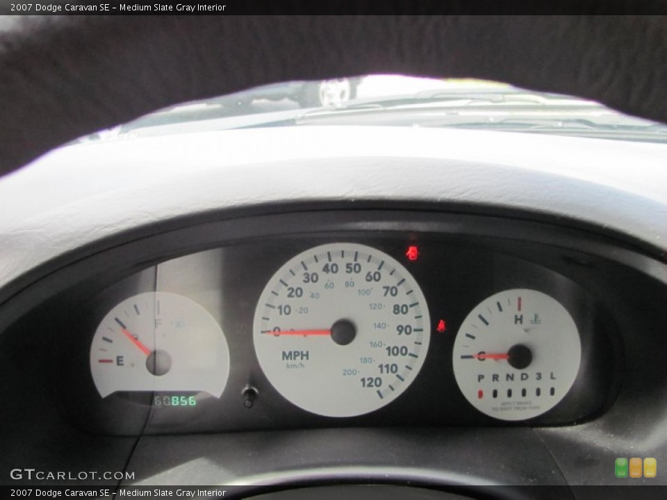 Medium Slate Gray Interior Gauges for the 2007 Dodge Caravan SE #56892904