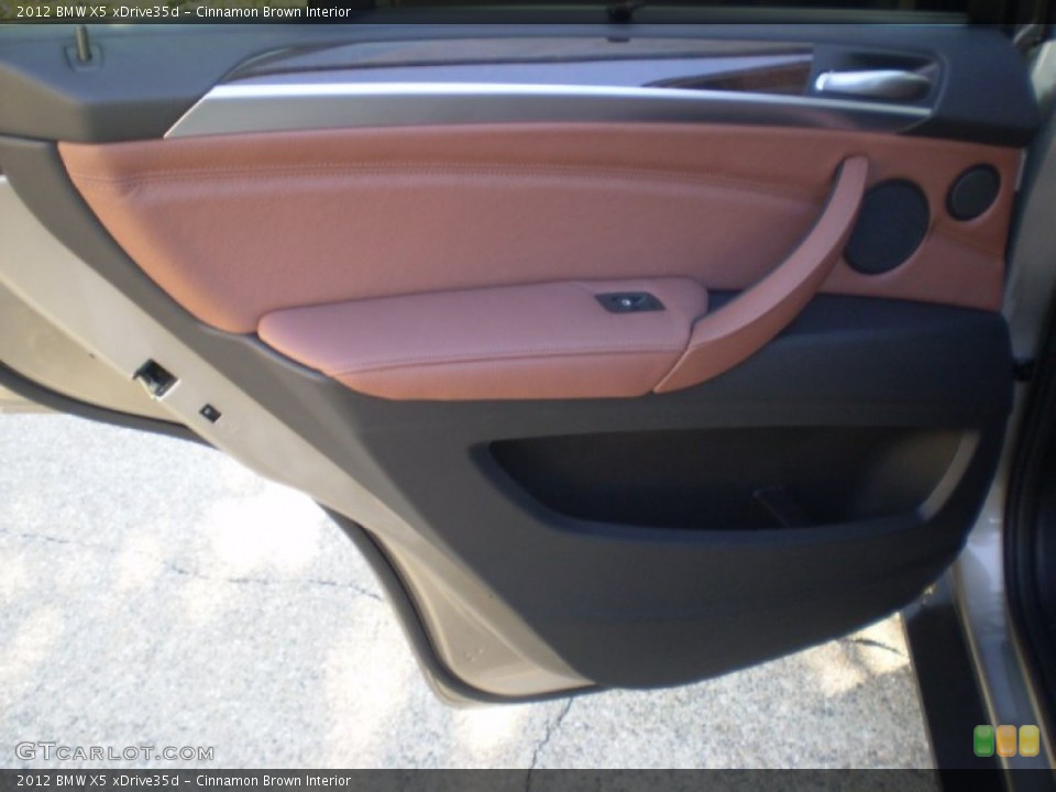 Cinnamon Brown Interior Door Panel for the 2012 BMW X5 xDrive35d #56893633