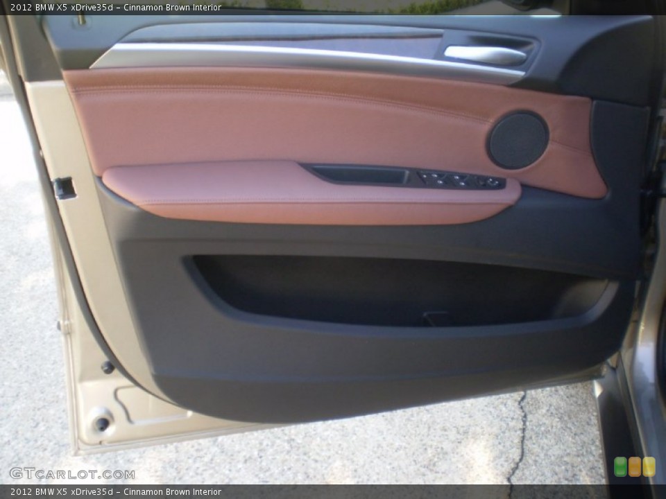 Cinnamon Brown Interior Door Panel for the 2012 BMW X5 xDrive35d #56893641
