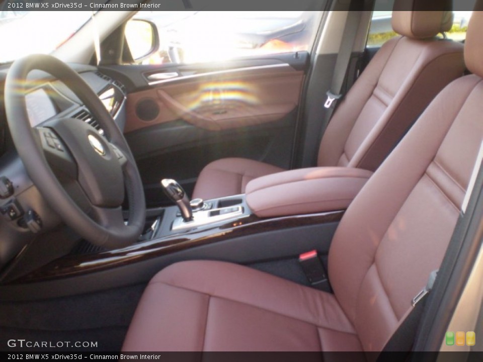 Cinnamon Brown Interior Photo for the 2012 BMW X5 xDrive35d #56893648