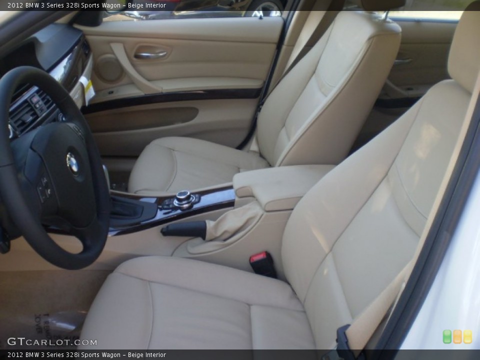Beige Interior Photo for the 2012 BMW 3 Series 328i Sports Wagon #56893904