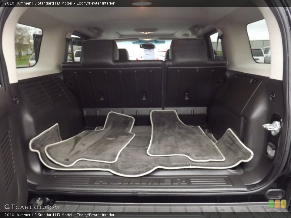 Ebony/Pewter Interior Trunk for the 2010 Hummer H3  #56895052
