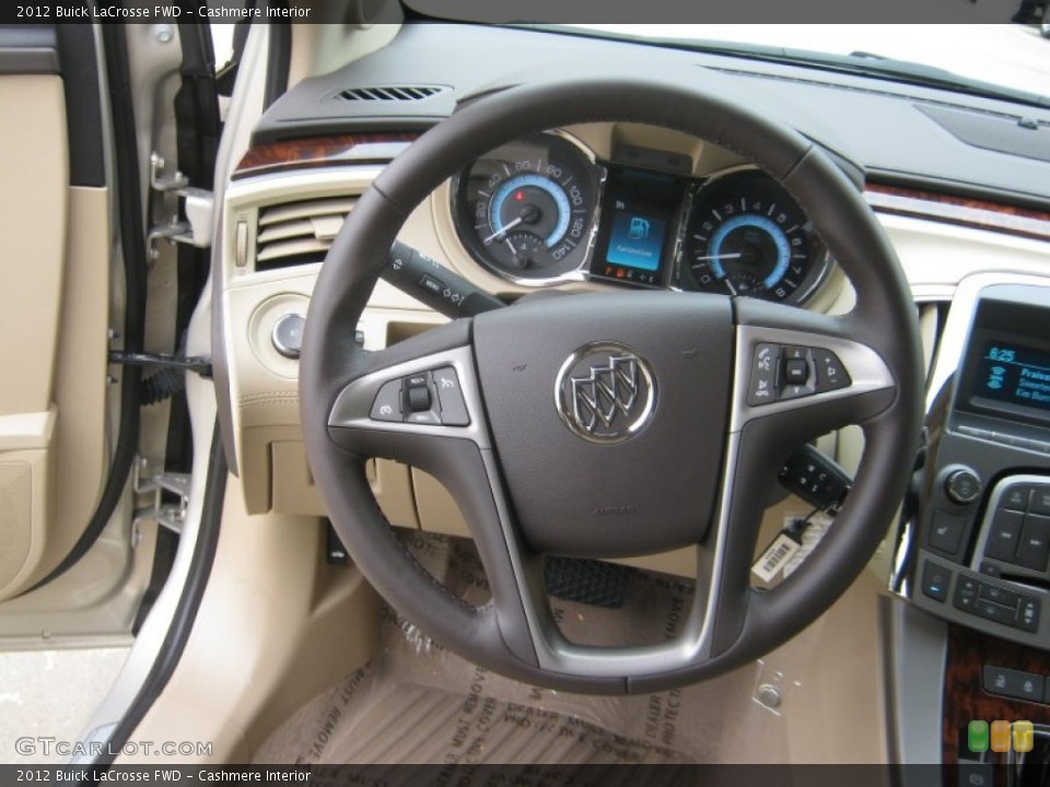 Cashmere Interior Steering Wheel for the 2012 Buick LaCrosse FWD #56896342