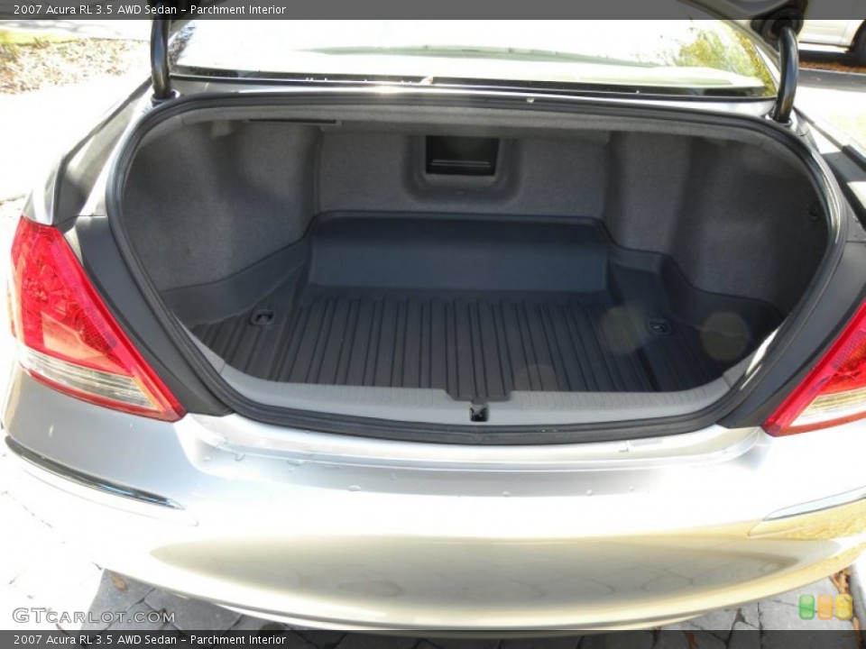 Parchment Interior Trunk for the 2007 Acura RL 3.5 AWD Sedan #56897335