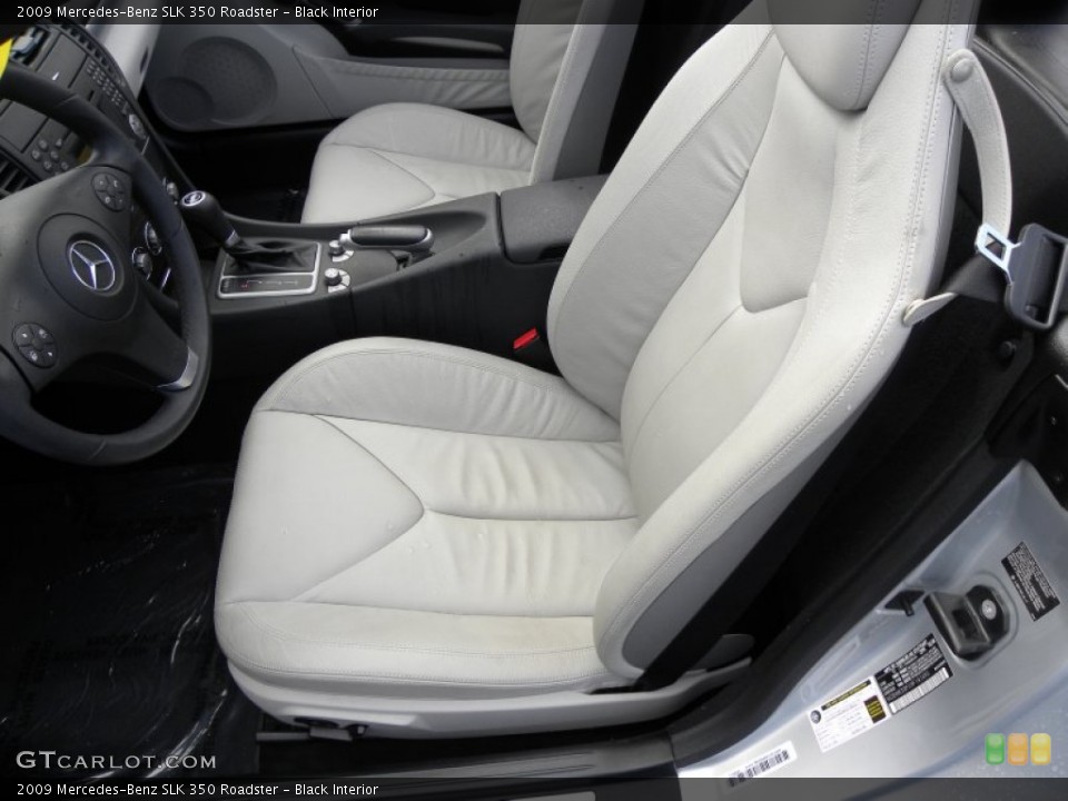 Black Interior Photo for the 2009 Mercedes-Benz SLK 350 Roadster #56897452