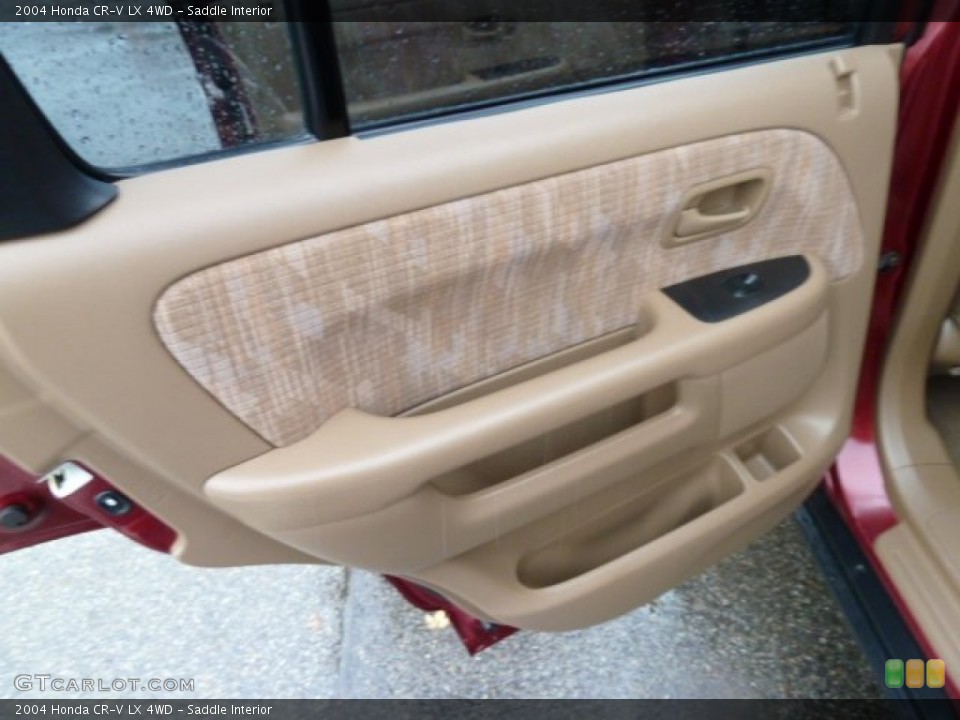 Saddle Interior Door Panel for the 2004 Honda CR-V LX 4WD #56900650