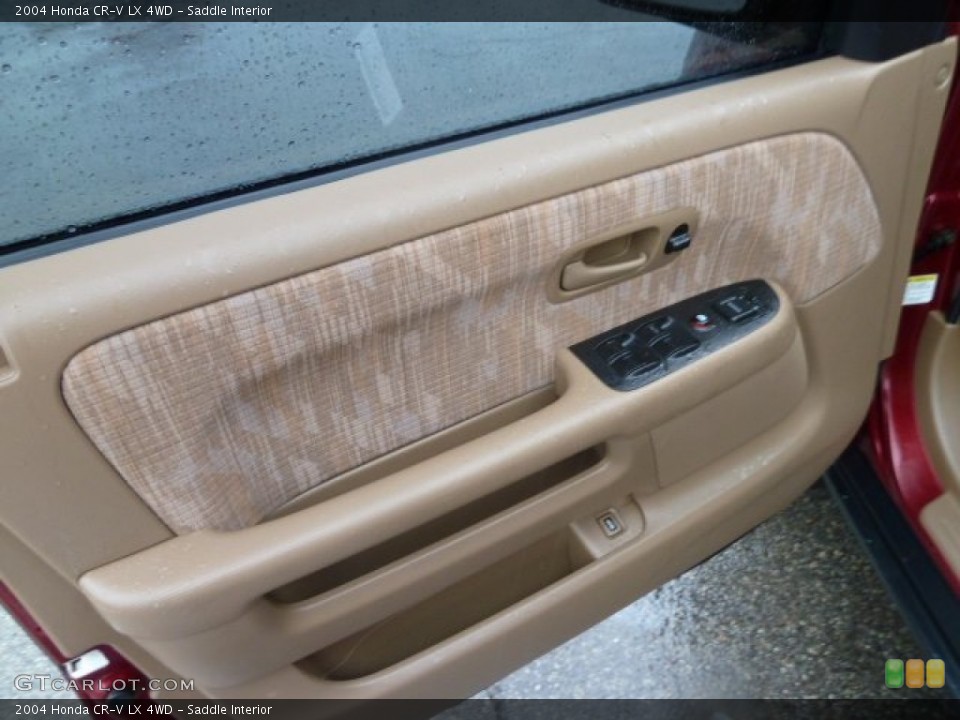Saddle Interior Door Panel for the 2004 Honda CR-V LX 4WD #56900659