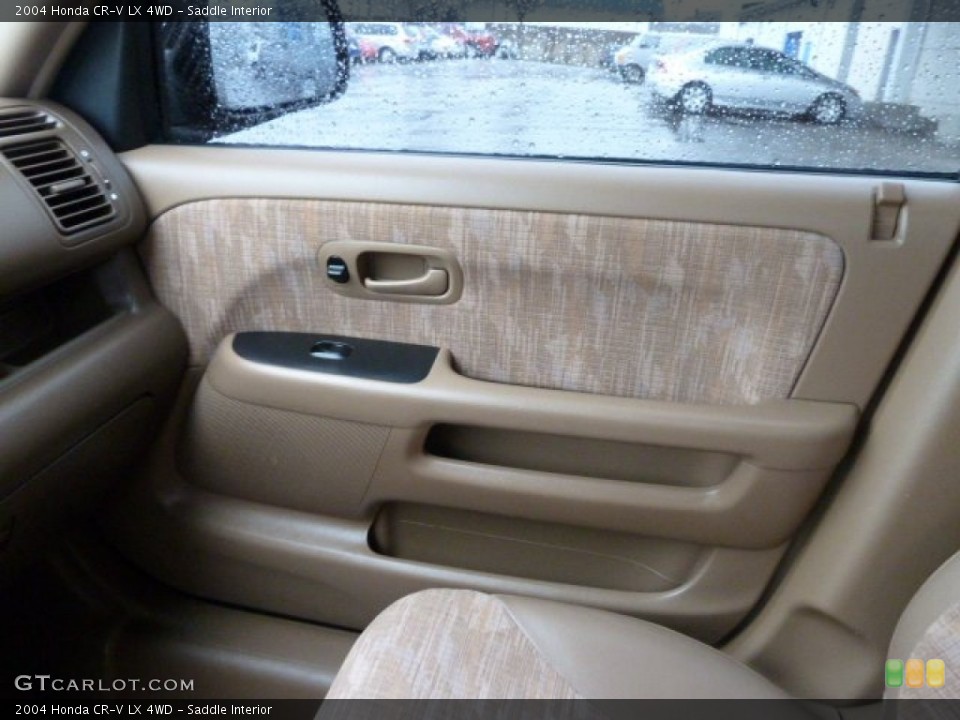 Saddle Interior Door Panel for the 2004 Honda CR-V LX 4WD #56900686