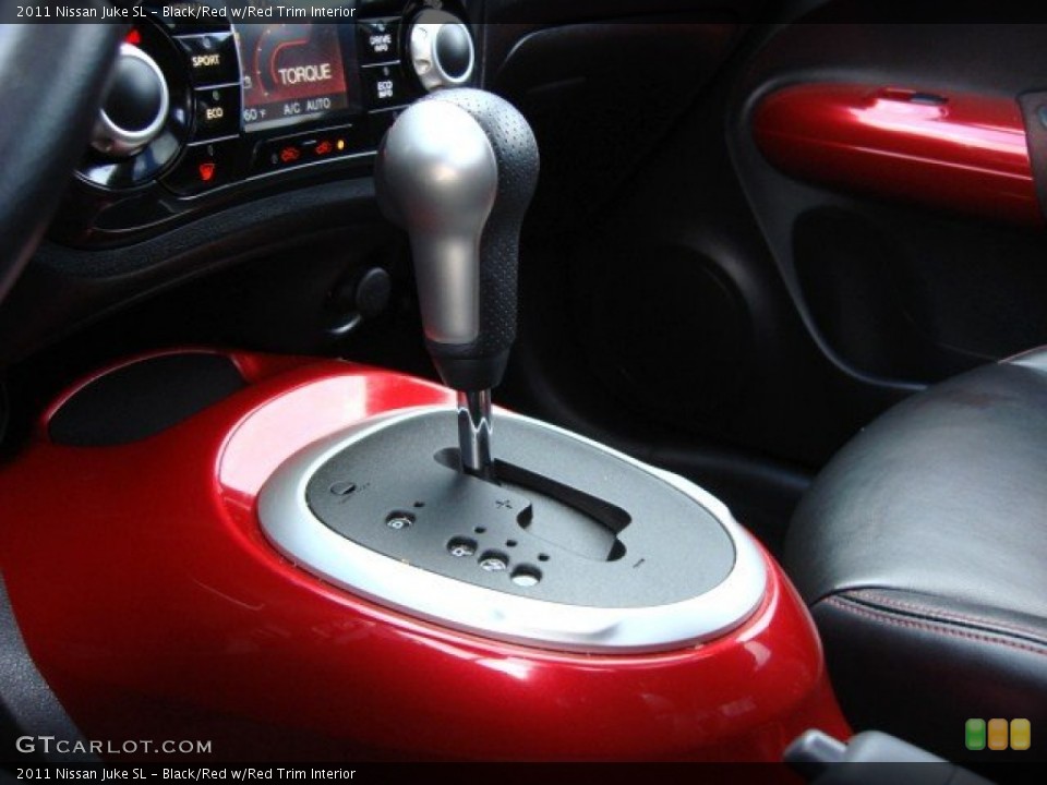 Black/Red w/Red Trim Interior Transmission for the 2011 Nissan Juke SL #56901307