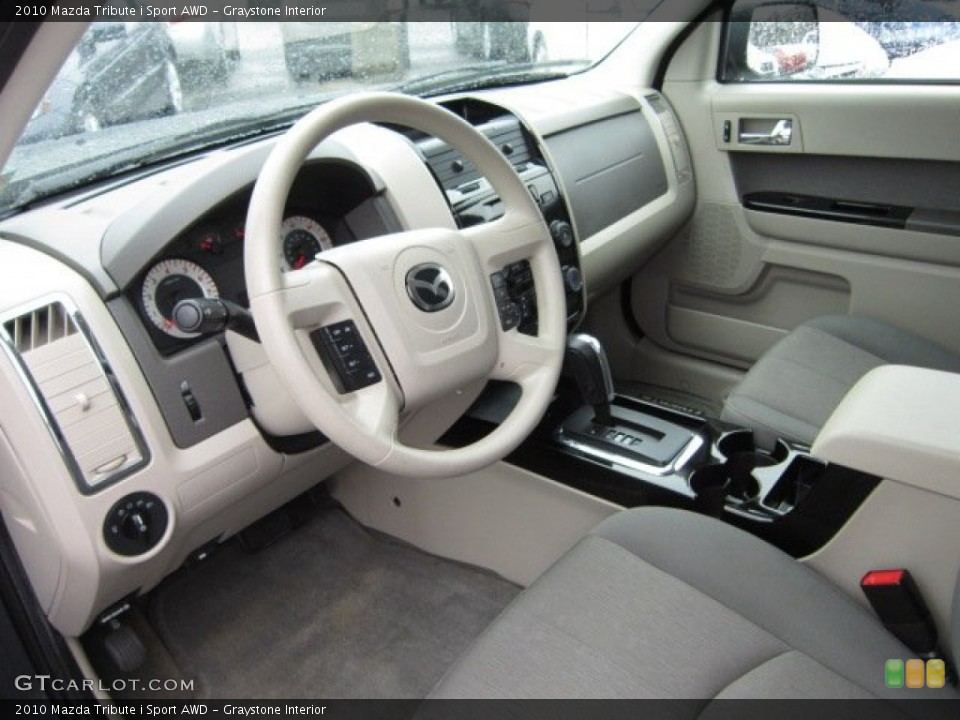 Graystone Interior Photo for the 2010 Mazda Tribute i Sport AWD #56904316