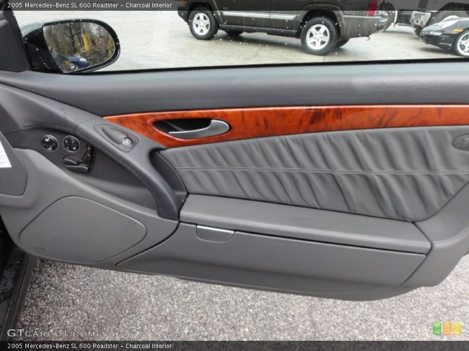Charcoal Interior Door Panel for the 2005 Mercedes-Benz SL 600 Roadster #56905183