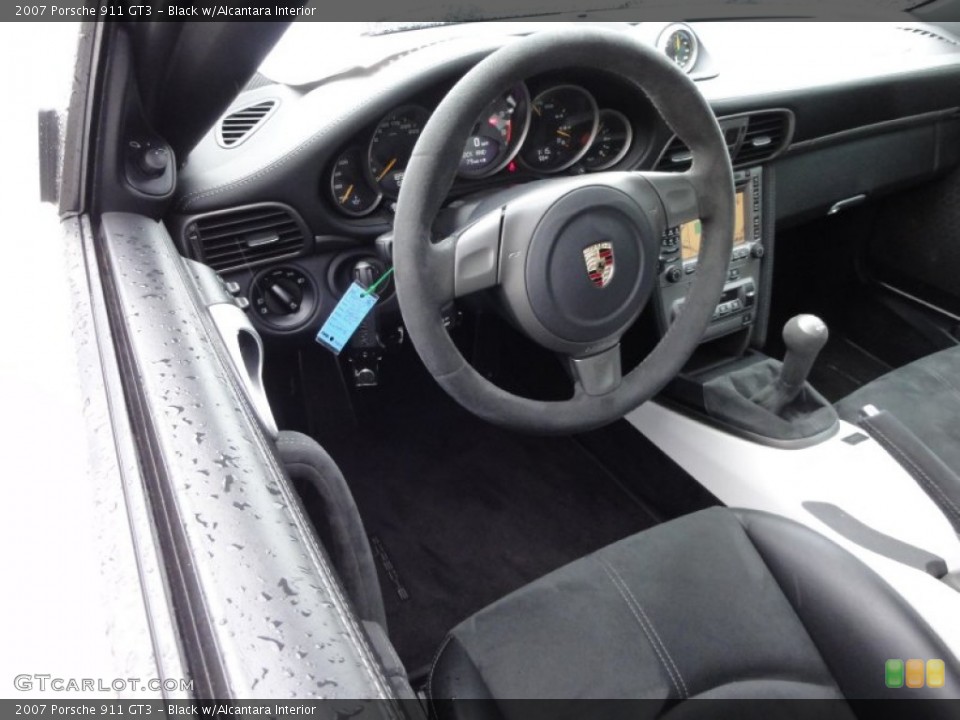 Black w/Alcantara Interior Steering Wheel for the 2007 Porsche 911 GT3 #56906401