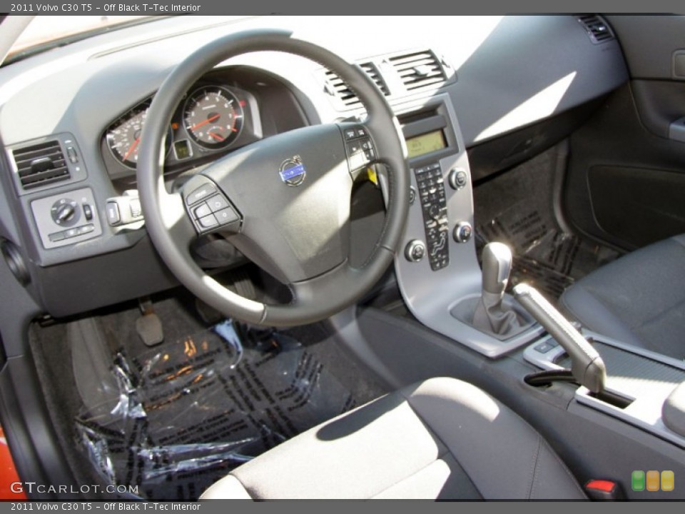 Off Black T-Tec Interior Dashboard for the 2011 Volvo C30 T5 #56906779