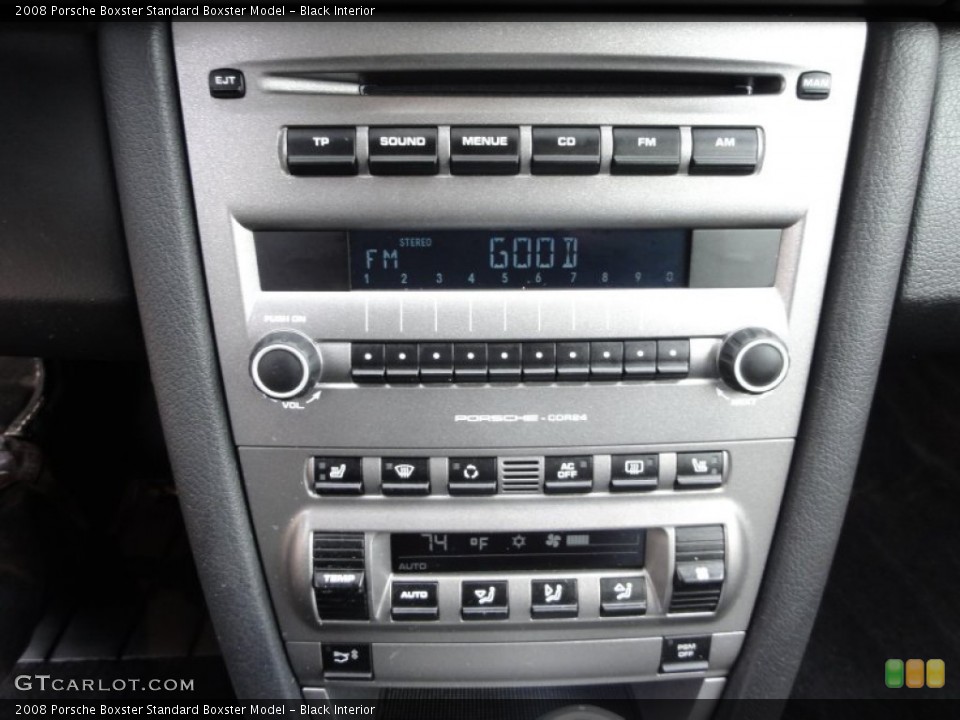 Black Interior Controls for the 2008 Porsche Boxster  #56907183