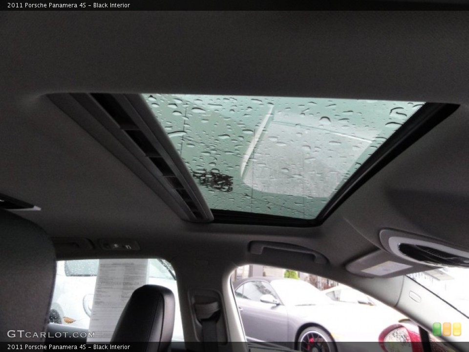 Black Interior Sunroof for the 2011 Porsche Panamera 4S #56907403
