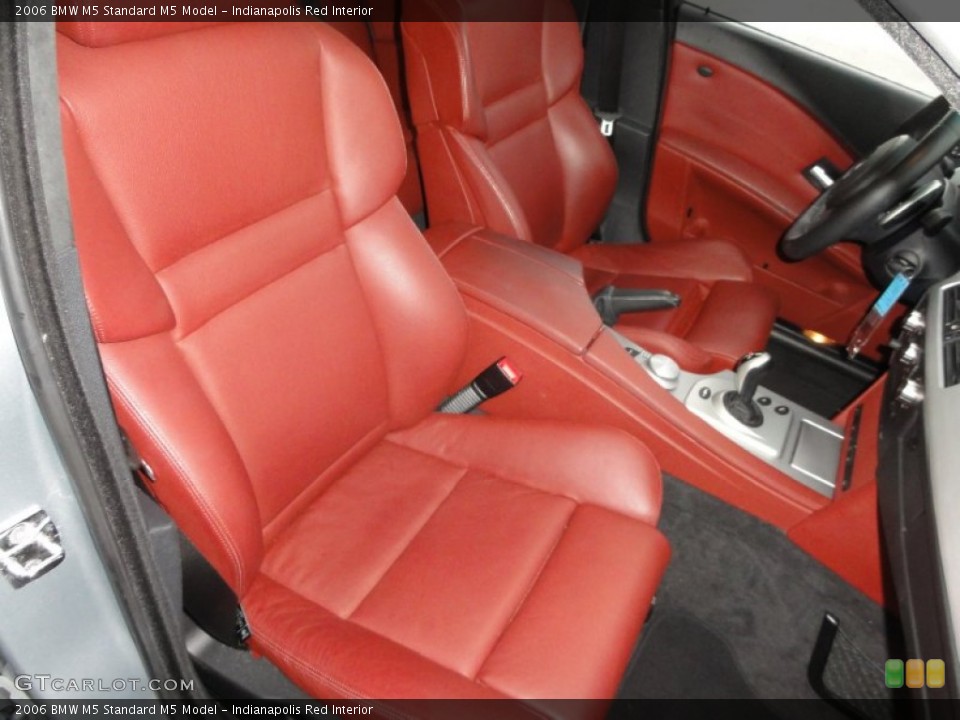 Indianapolis Red Interior Photo for the 2006 BMW M5  #56908459
