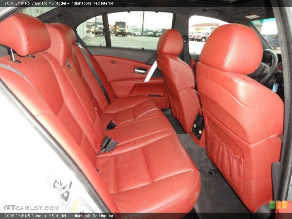 Indianapolis Red Interior Photo for the 2006 BMW M5  #56908495