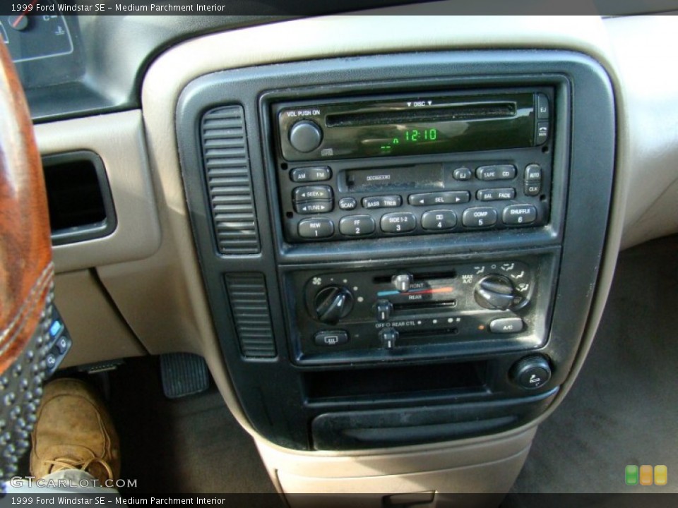 Medium Parchment Interior Controls for the 1999 Ford Windstar SE #56909581