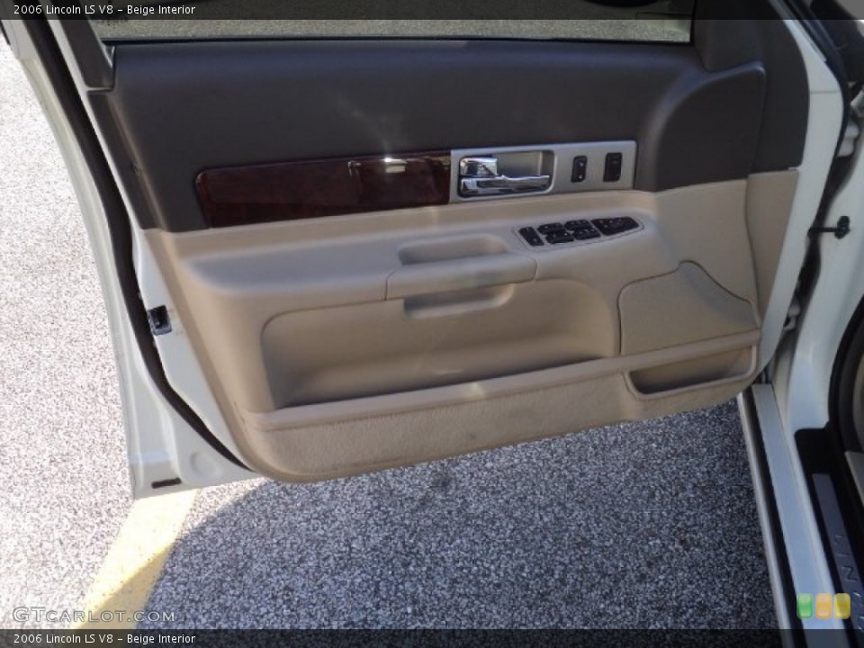 Beige Interior Door Panel for the 2006 Lincoln LS V8 #56911747