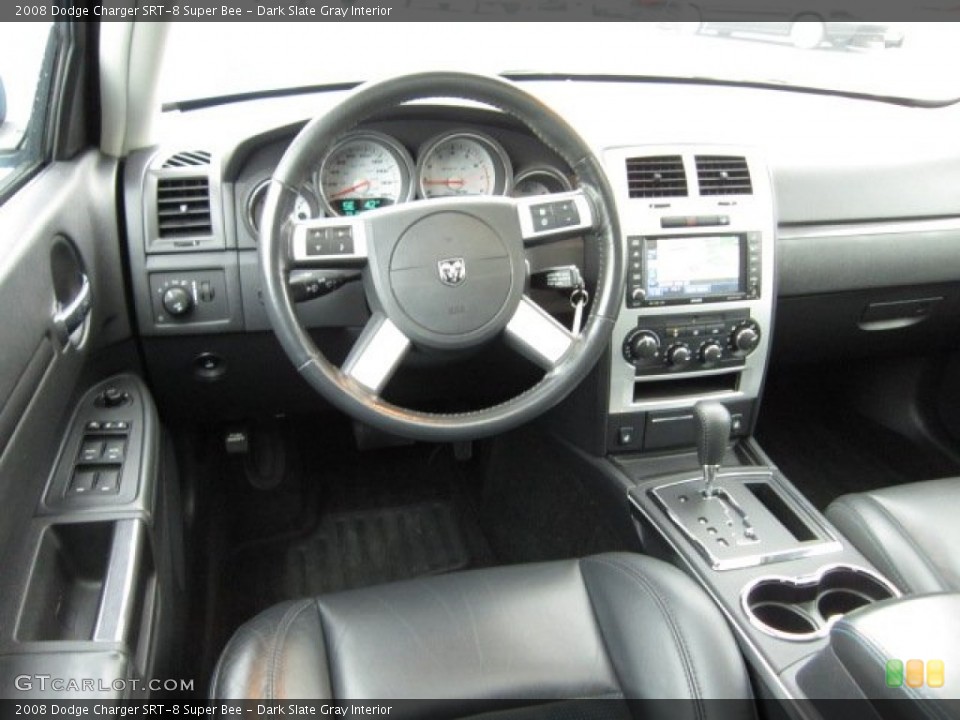 Dark Slate Gray Interior Dashboard for the 2008 Dodge Charger SRT-8 Super Bee #56916979