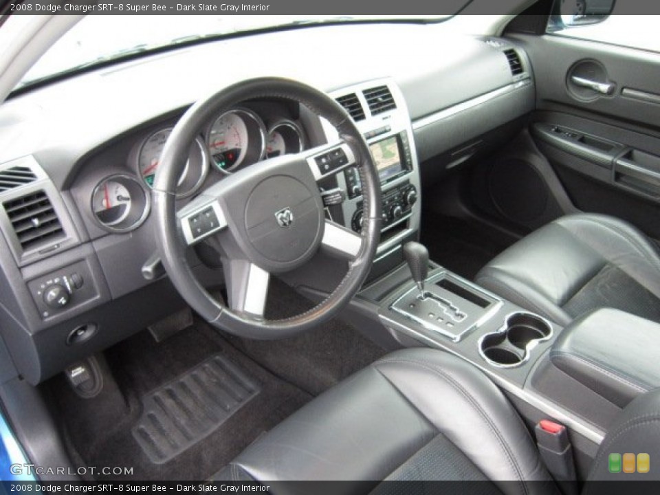 Dark Slate Gray Interior Prime Interior for the 2008 Dodge Charger SRT-8 Super Bee #56916991