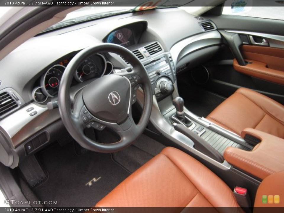 Umber Brown Interior Photo for the 2010 Acura TL 3.7 SH-AWD Technology #56917495