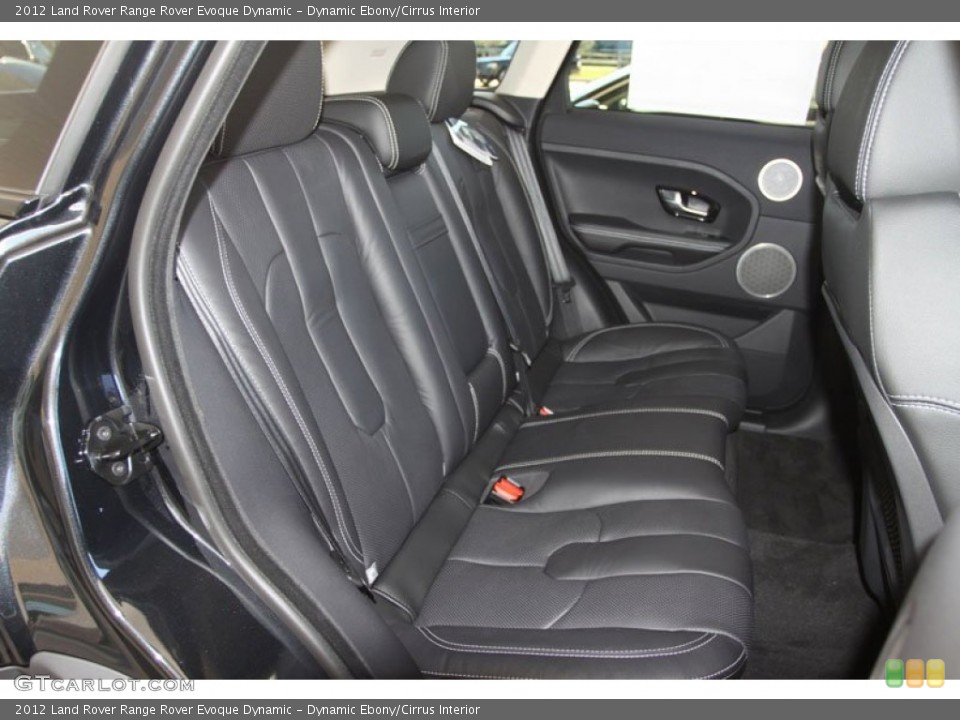 Dynamic Ebony/Cirrus Interior Photo for the 2012 Land Rover Range Rover Evoque Dynamic #56917888