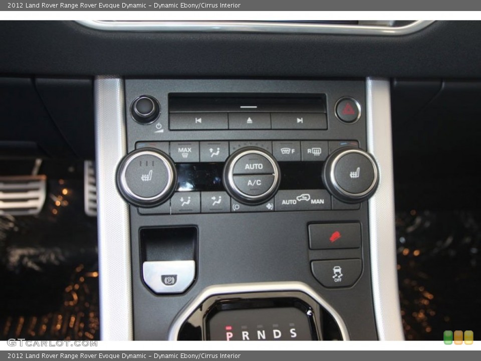 Dynamic Ebony/Cirrus Interior Controls for the 2012 Land Rover Range Rover Evoque Dynamic #56917930