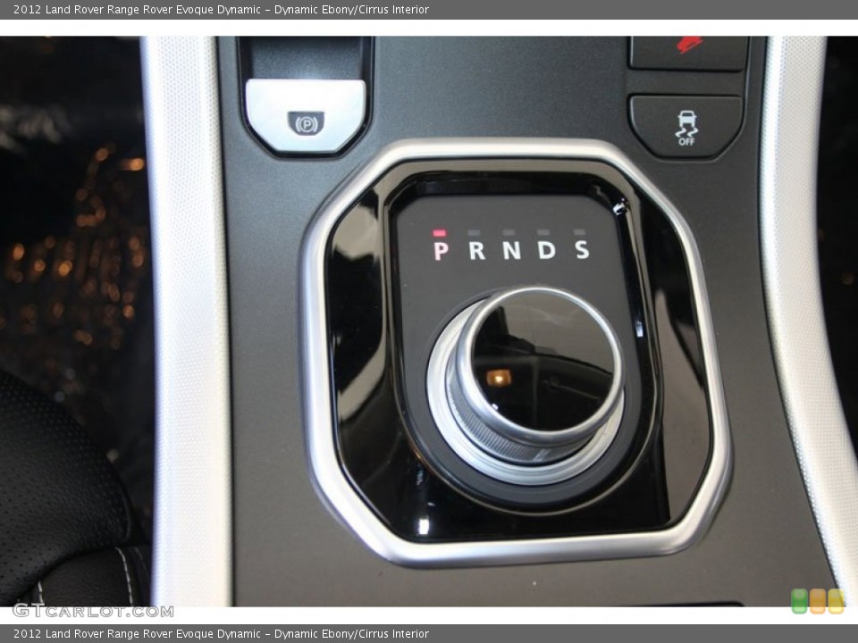Dynamic Ebony/Cirrus Interior Transmission for the 2012 Land Rover Range Rover Evoque Dynamic #56917939