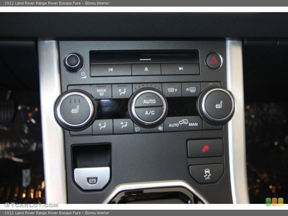 Ebony Interior Controls for the 2012 Land Rover Range Rover Evoque Pure #56918245