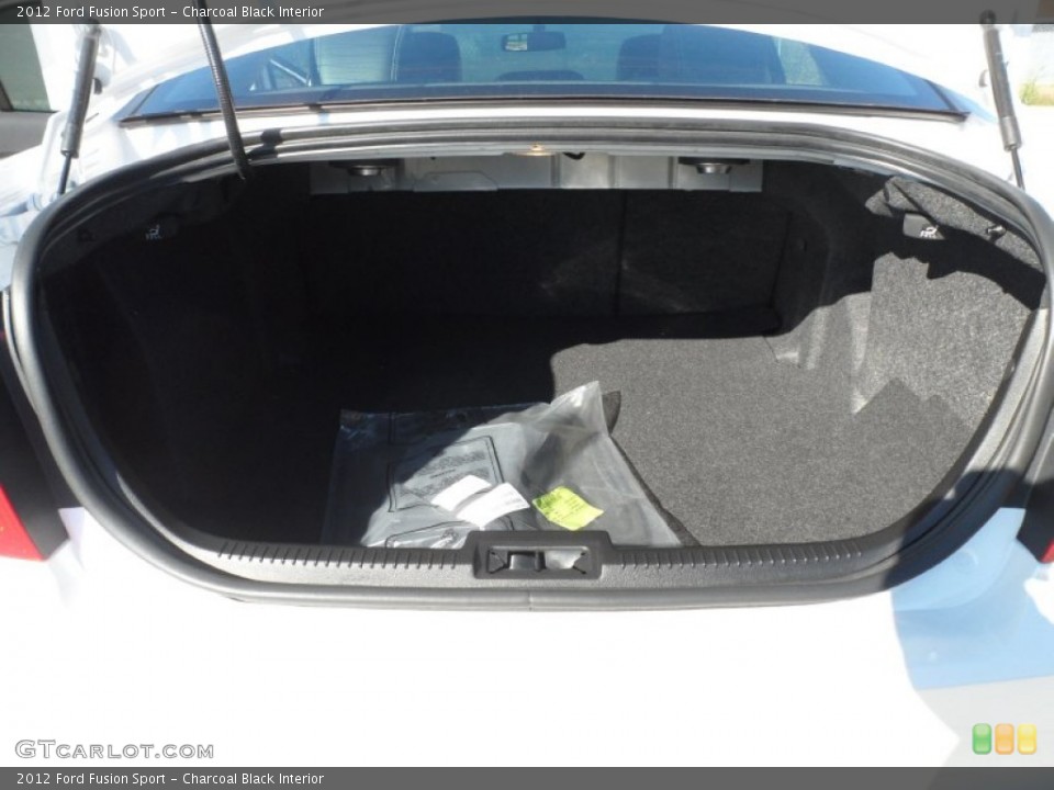 Charcoal Black Interior Trunk for the 2012 Ford Fusion Sport #56920705