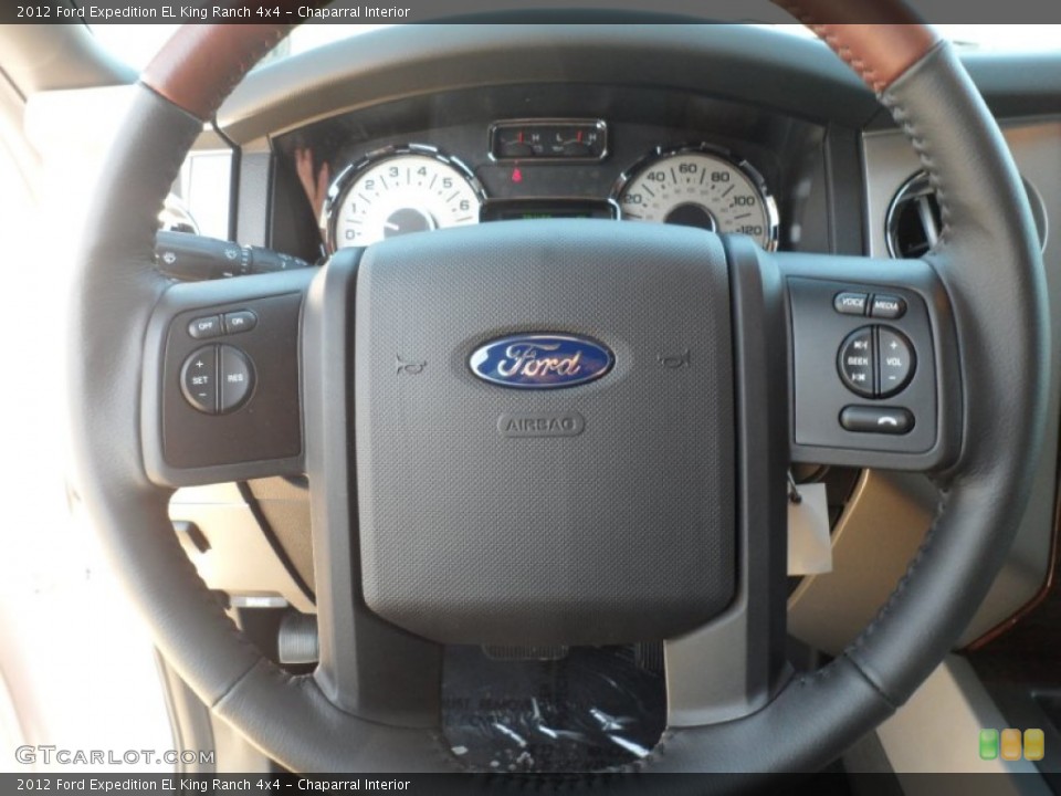 Chaparral Interior Steering Wheel for the 2012 Ford Expedition EL King Ranch 4x4 #56922013
