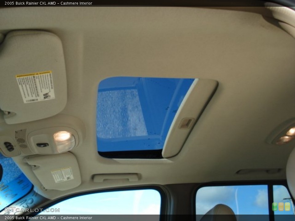 Cashmere Interior Sunroof for the 2005 Buick Rainier CXL AWD #56924335