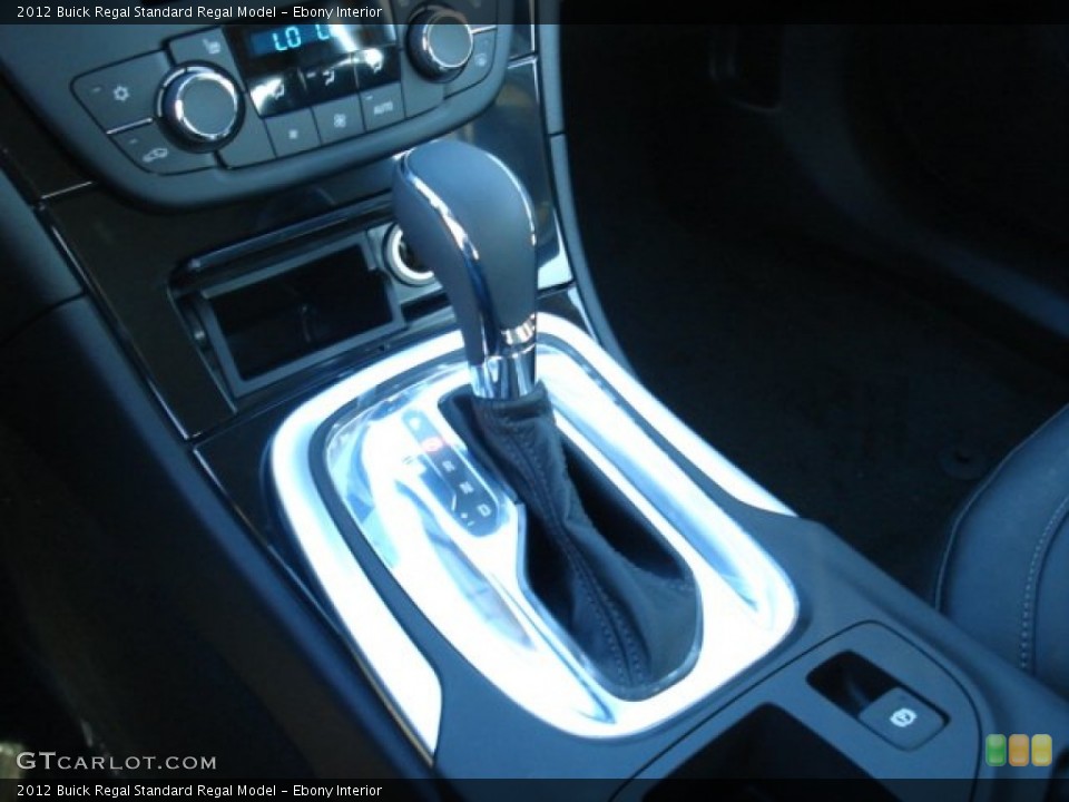 Ebony Interior Transmission for the 2012 Buick Regal  #56924455