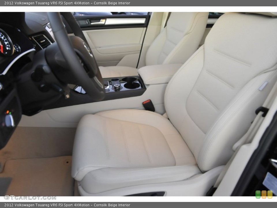 Cornsilk Beige Interior Photo for the 2012 Volkswagen Touareg VR6 FSI Sport 4XMotion #56930164