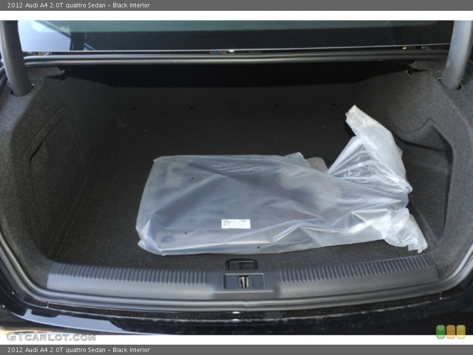 Black Interior Trunk for the 2012 Audi A4 2.0T quattro Sedan #56932270