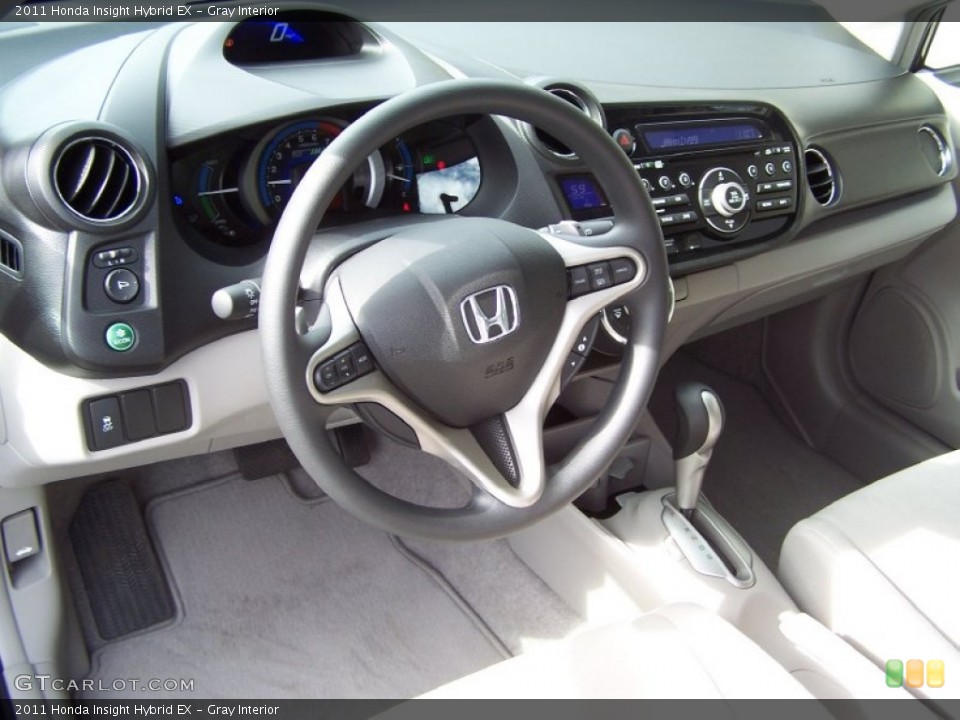 Gray Interior Photo for the 2011 Honda Insight Hybrid EX #56932390