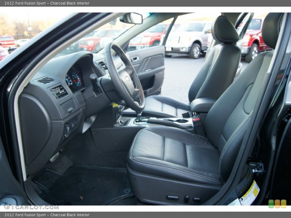 Charcoal Black Interior Photo for the 2012 Ford Fusion Sport #56936030