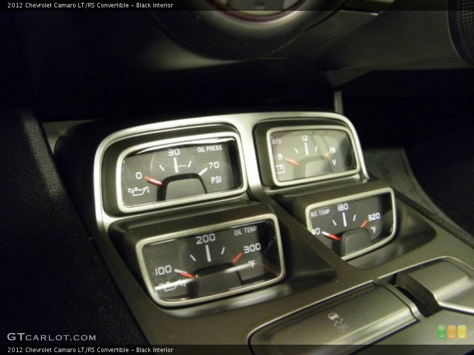 Black Interior Gauges for the 2012 Chevrolet Camaro LT/RS Convertible #56936708