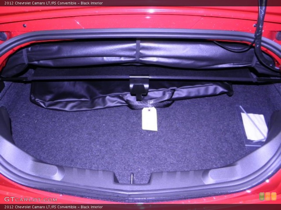 Black Interior Trunk for the 2012 Chevrolet Camaro LT/RS Convertible #56936815