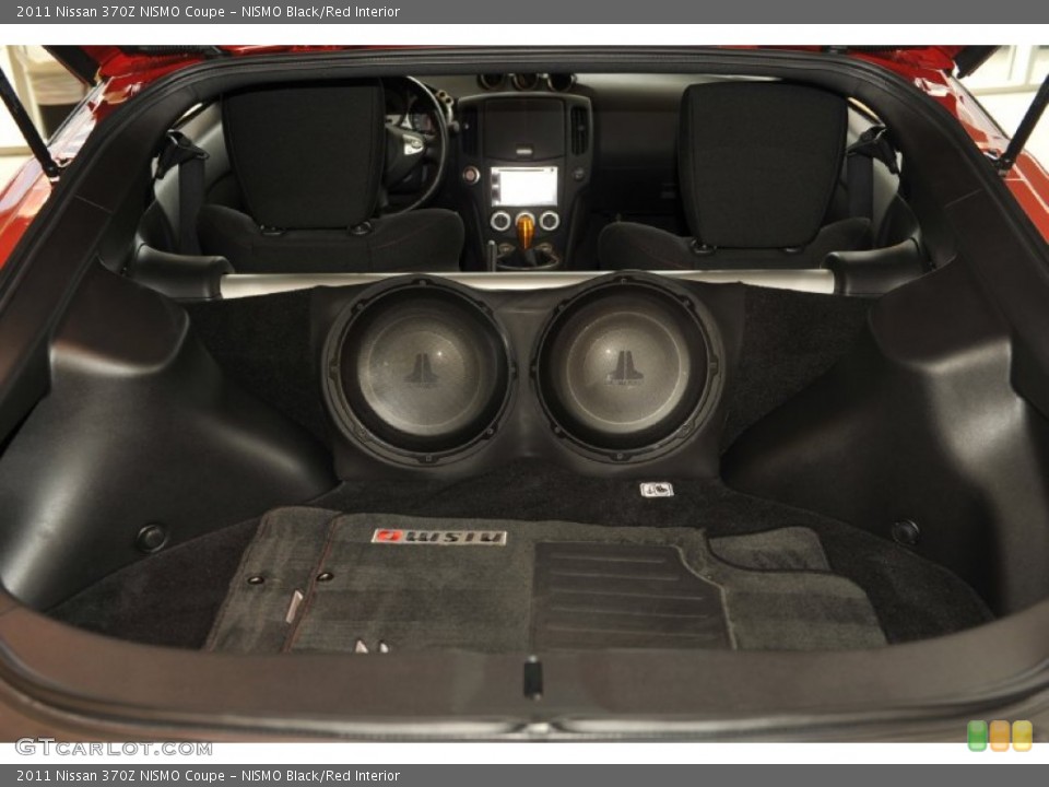 NISMO Black/Red Interior Trunk for the 2011 Nissan 370Z NISMO Coupe #56940593