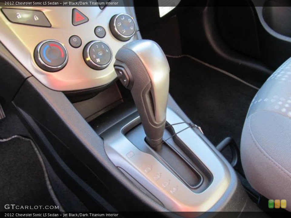 Jet Black/Dark Titanium Interior Transmission for the 2012 Chevrolet Sonic LS Sedan #56941934